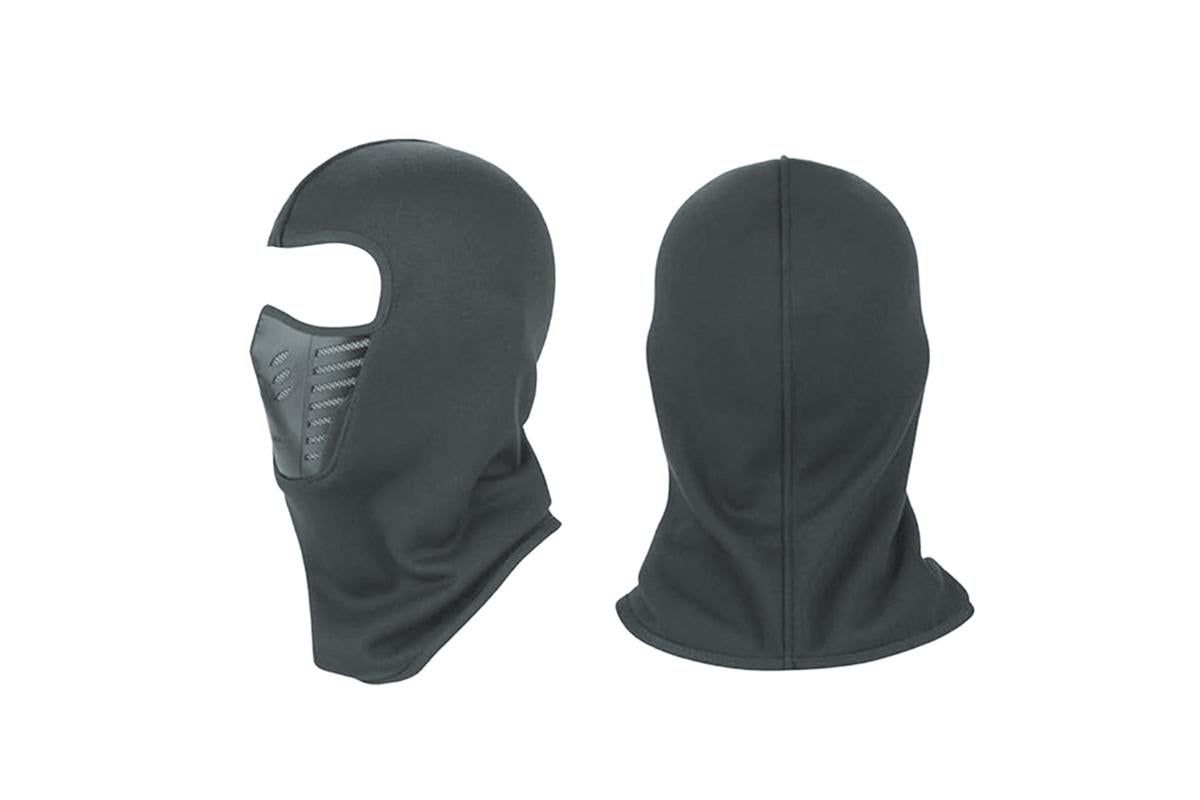 Motorcycle Mask Thermal Face Mask Balaclava Ski Mask -Grey