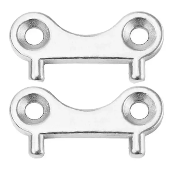 2 pcs Marine Boat Tank Cap Wrench Stainless Steel Gasoline Water Fuel Tank Filling Tool Marine Yacht Boat, Silver Color — image 2