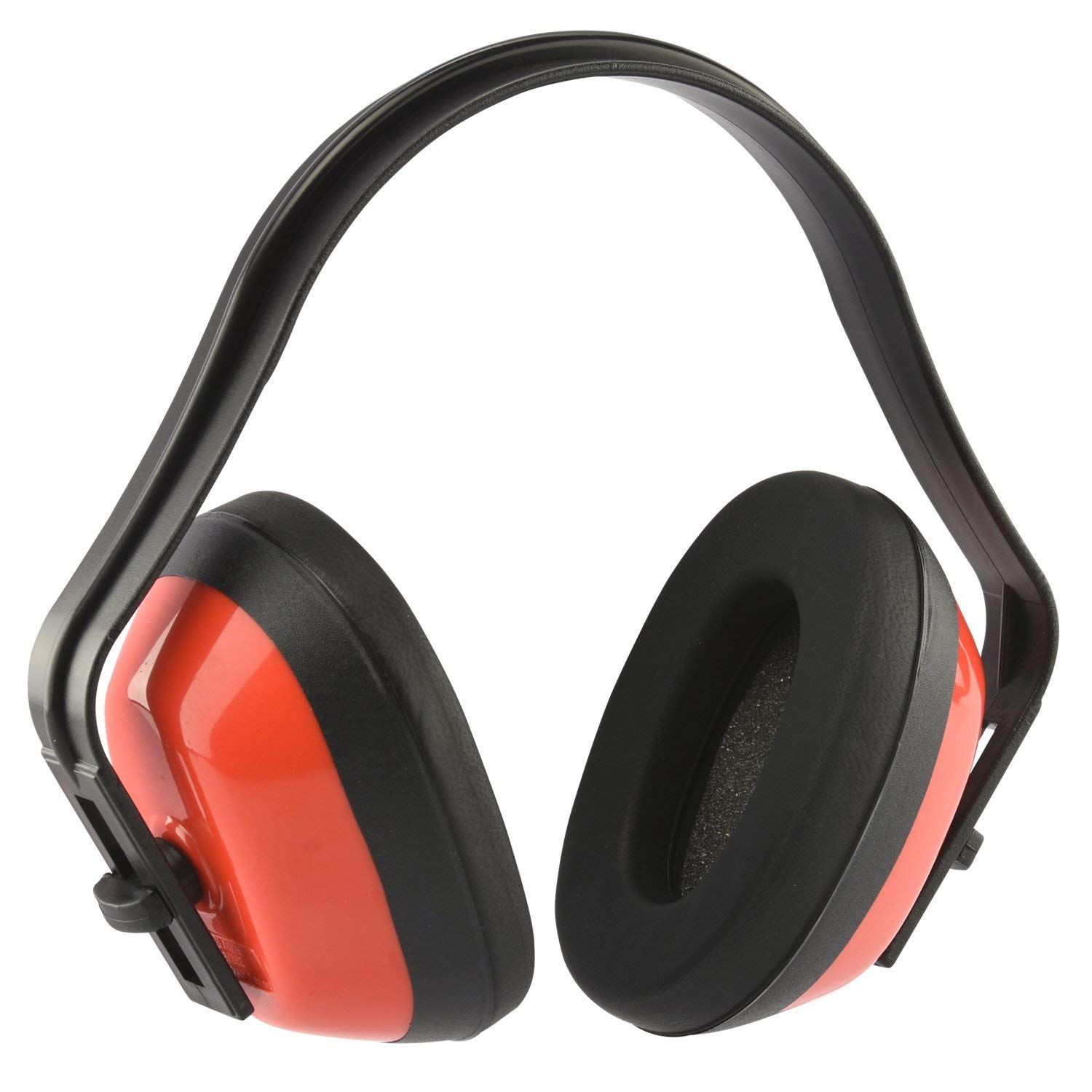 Adjustable Safety Earmuffs for Noise Reduction, Ear Protection, Pack of 2, Industrial Safety Ear Muff(red) — image 4