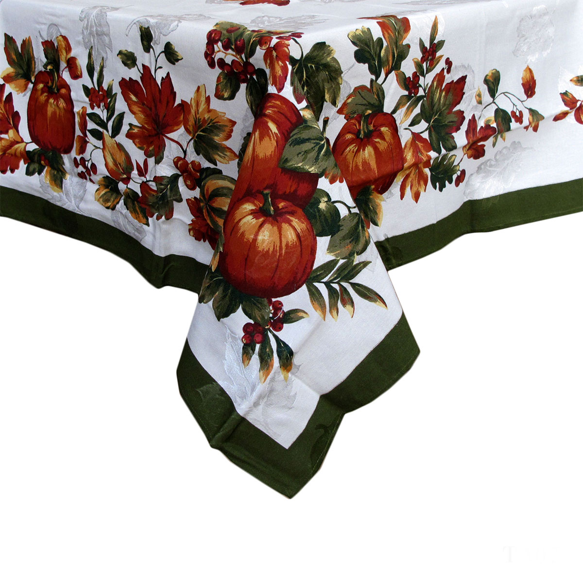 Pumpkin Fruits Christmas Tablecloth 152 × 213 cm