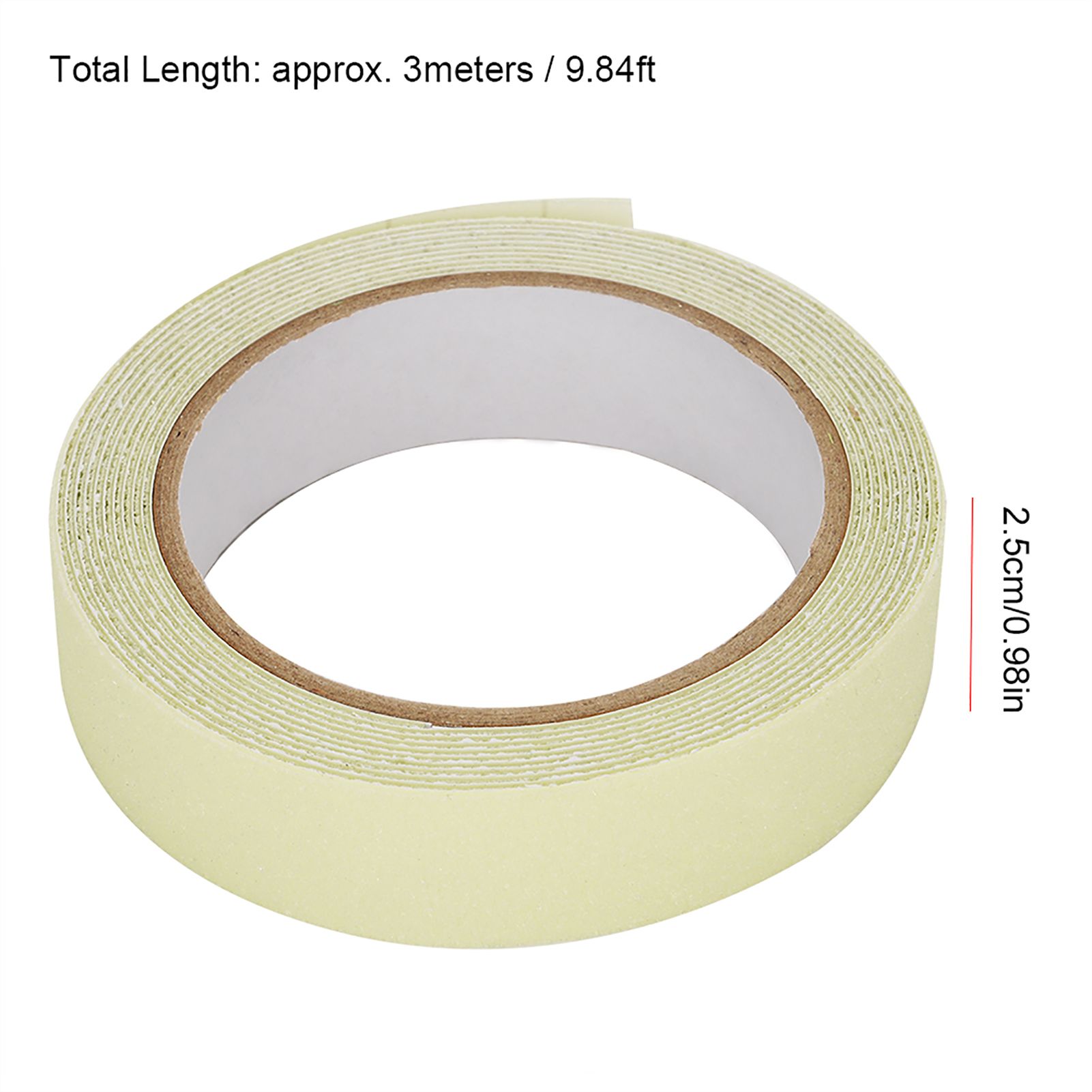 PVC Luminous NOn Slip Anti Skid Stair Step Floor Safety Warning Decoration Tape (2.5cm*3M) โ image 4