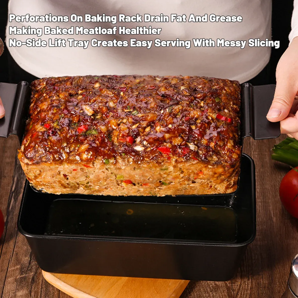 Non-stick Toast Box Loaf Bread Tin Pan Mold With Drain Tray Kitchen Baking Tool โ image 5