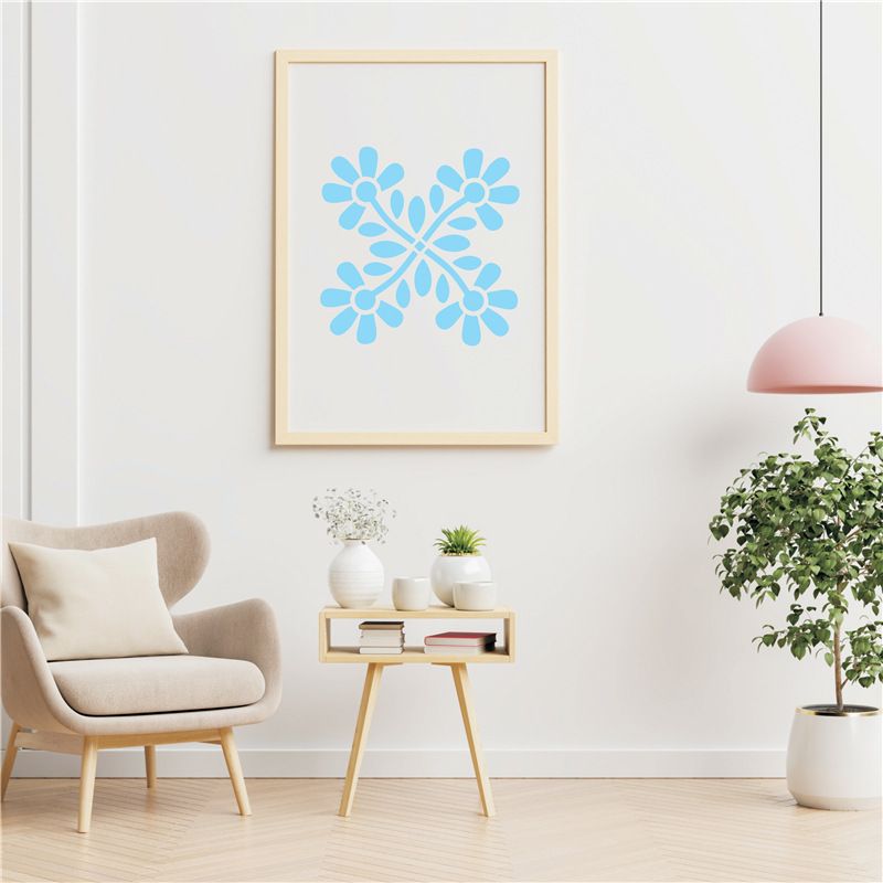 48pcs painting art template stencils dotTemplates stencils stencil template drawing template kit scrapbook child flowers white โ image 2
