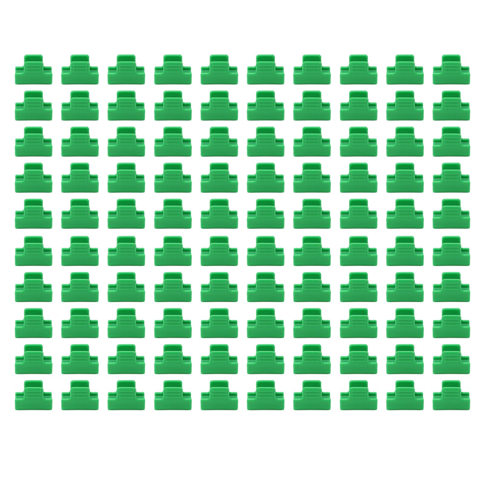 100 PCS Garden Shed Clamps Plastic Stable Versatile Film Shading Net Clips for Greenhouse 11mm/0.43in