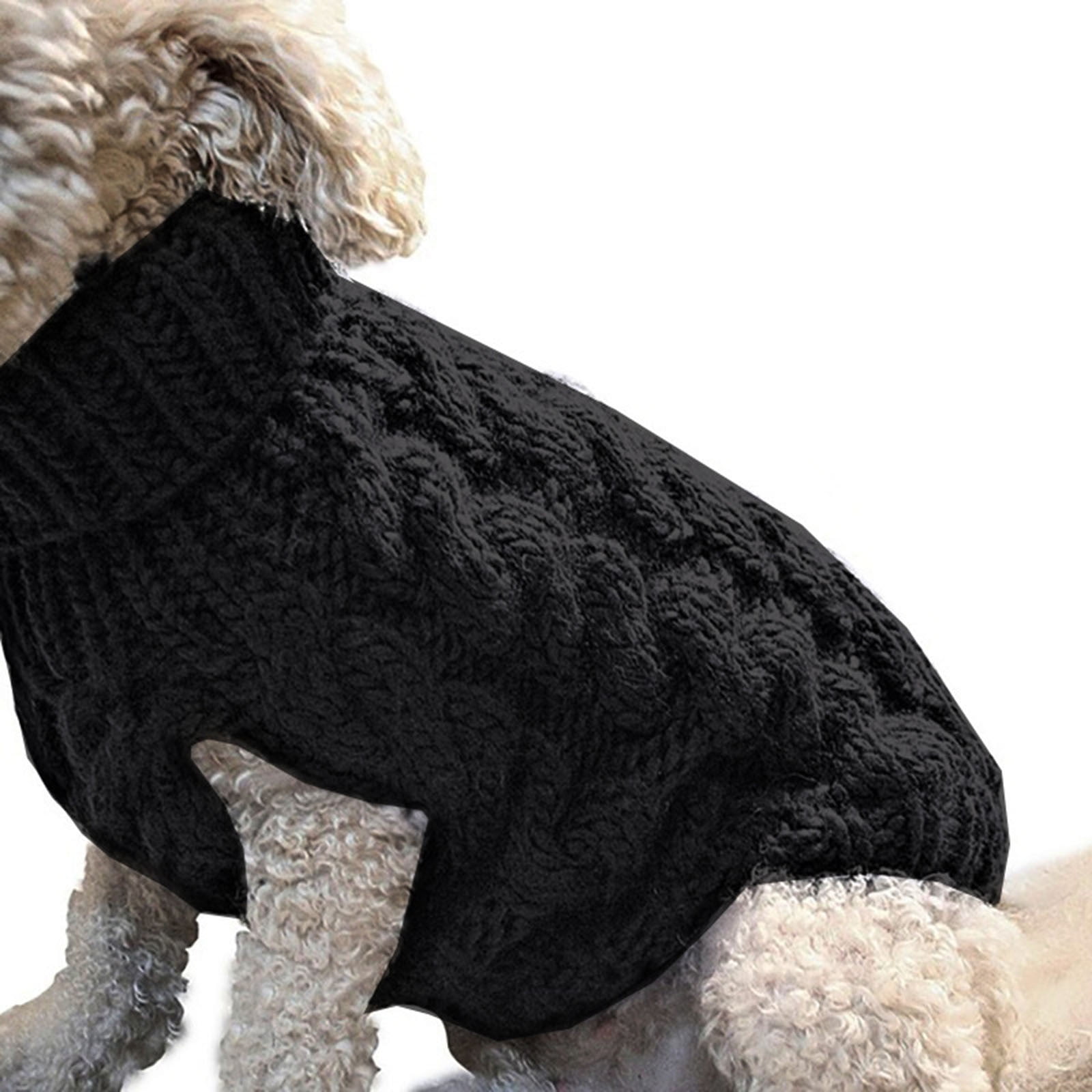 Dog Sweater for Small Medium Dogs, Warm Comfortable Winter Pet Clothes, Cute Knitted Sleeveless Pet Sweaters for Puppies, Cats, Dog Apparel & Accessories S