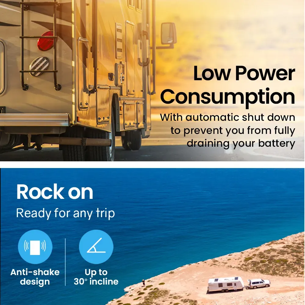 GECKO 70L Portable Bar Fridge and Freezer 12V/24V for Camping, Caravans, Silver โ image 6