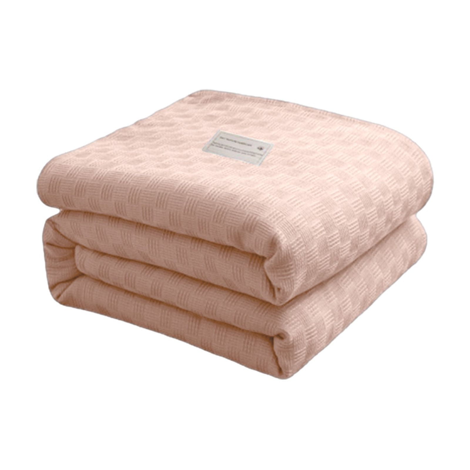 59x39" 100% Cottons Blanket, Soft and Breathable Bed Blanket, Multi-functional Bed Blanket for All Season, Machines Washable Bed Couch for Home Living Room — image 2