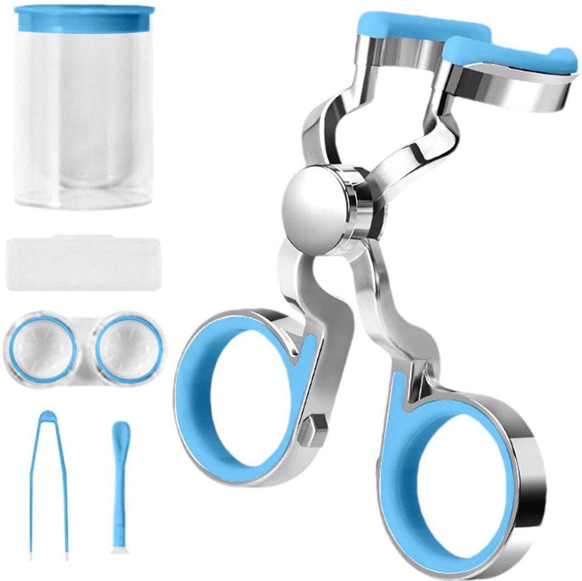 Contact Lens Wearing Aids - Eyelid Wear Aid - Lens Suction Cup - Contact Lens Holder - Contact Lens Eyelid Tensioner - Lens Suction Cup - Contact Lens Holder