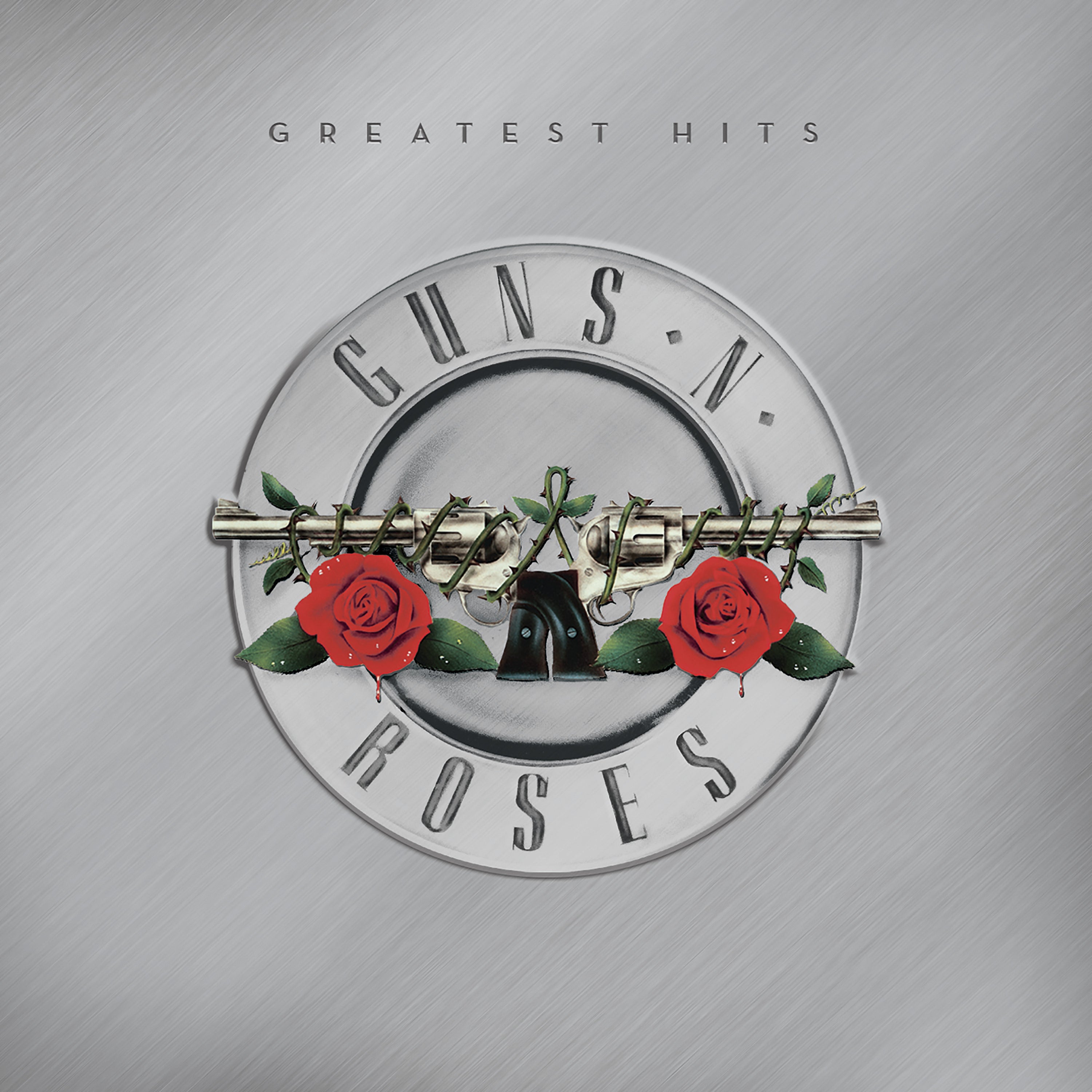 Guns N Roses Greatest Hits - Double Vinyl Album & Crosley Record Storage Display Stand — image 4
