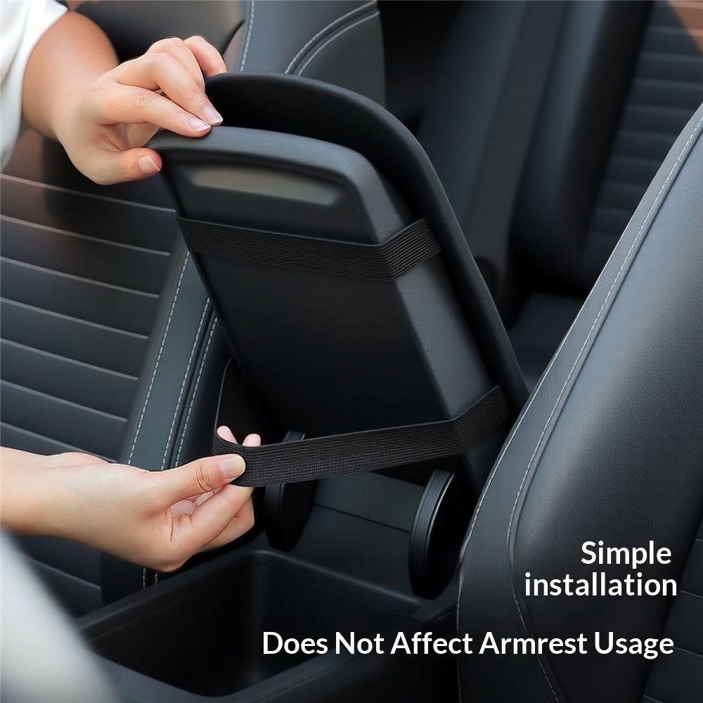 Car Center Console Cover: Memory Foam Car Armrest Cushion & Arm Rest Covering Car & Middle Console Covers & Car Armrest Cover & Center Console Cushion Car โ image 3