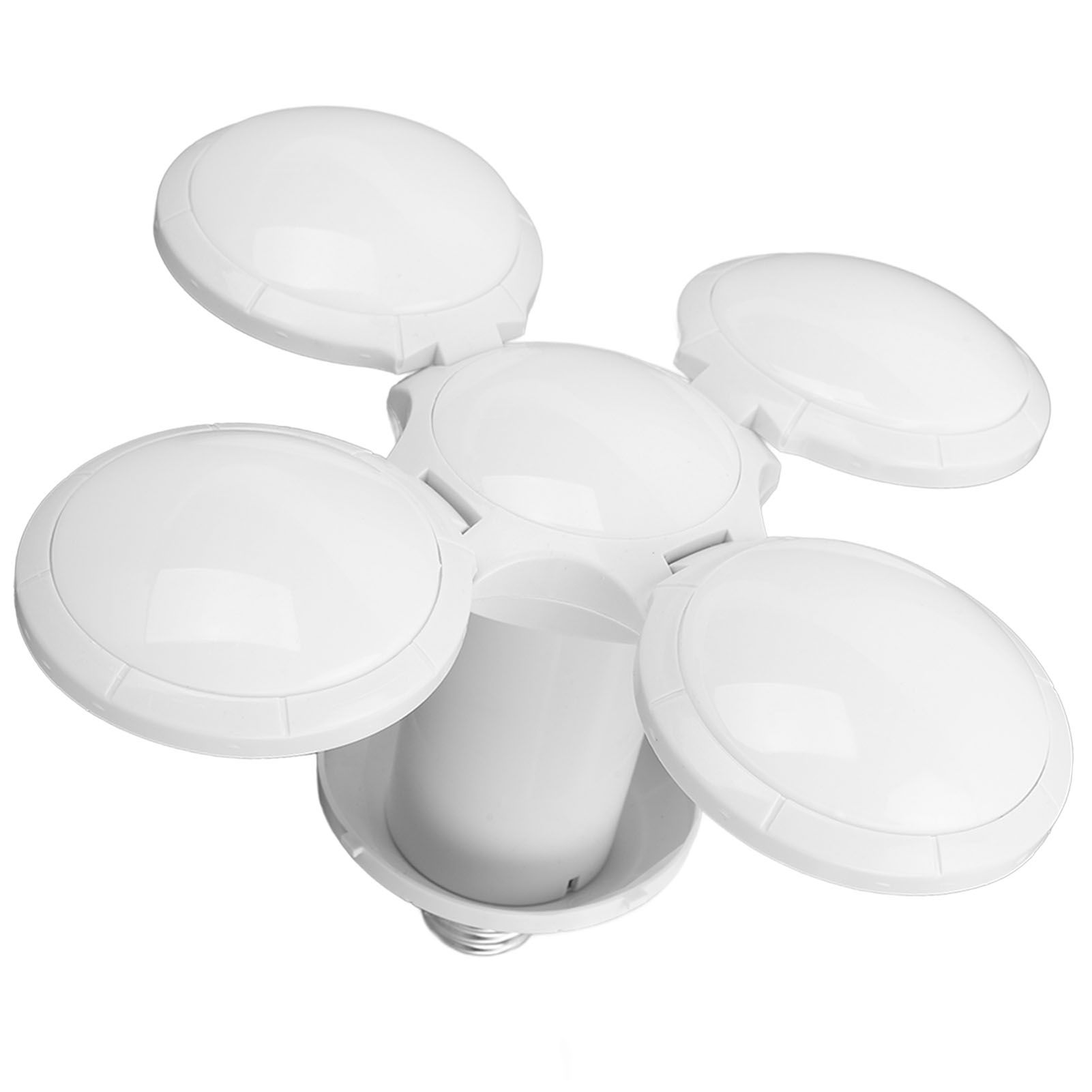 Foldable Football Type Bulb ABS and Acrylic 85‑265V E27 E26 40W Folding LED Football Bulbs for Shop White — image 3