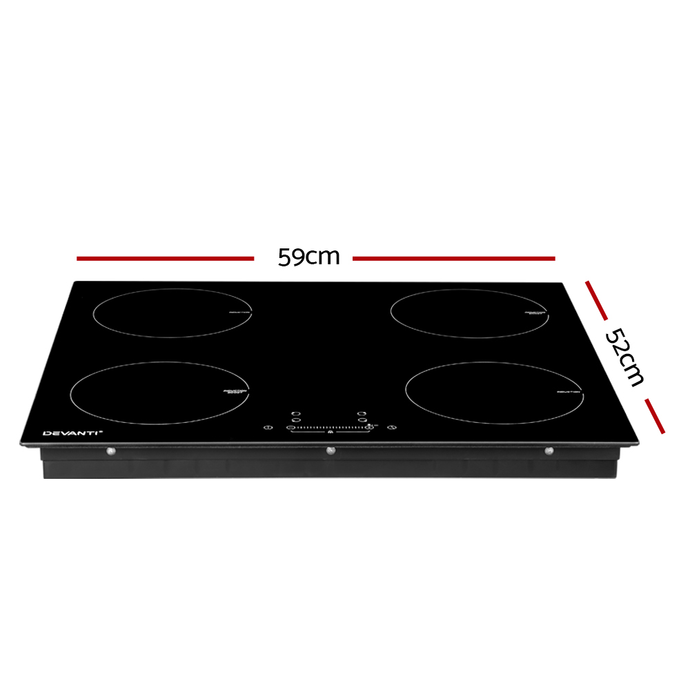 Devanti Induction Cooktop 60cm Electric Cooker โ image 2