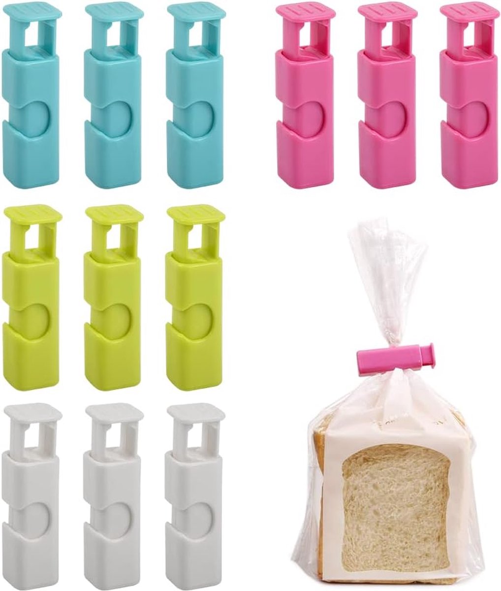 Bag Sealer - 12 Pieces - Freshness Clips - Sealing Clamps - Sealing Clips - Bag Sealer – Bag Clamps - Bag Sealer - Sealing Clips - Clamps - Bag Clamp - Kitchen