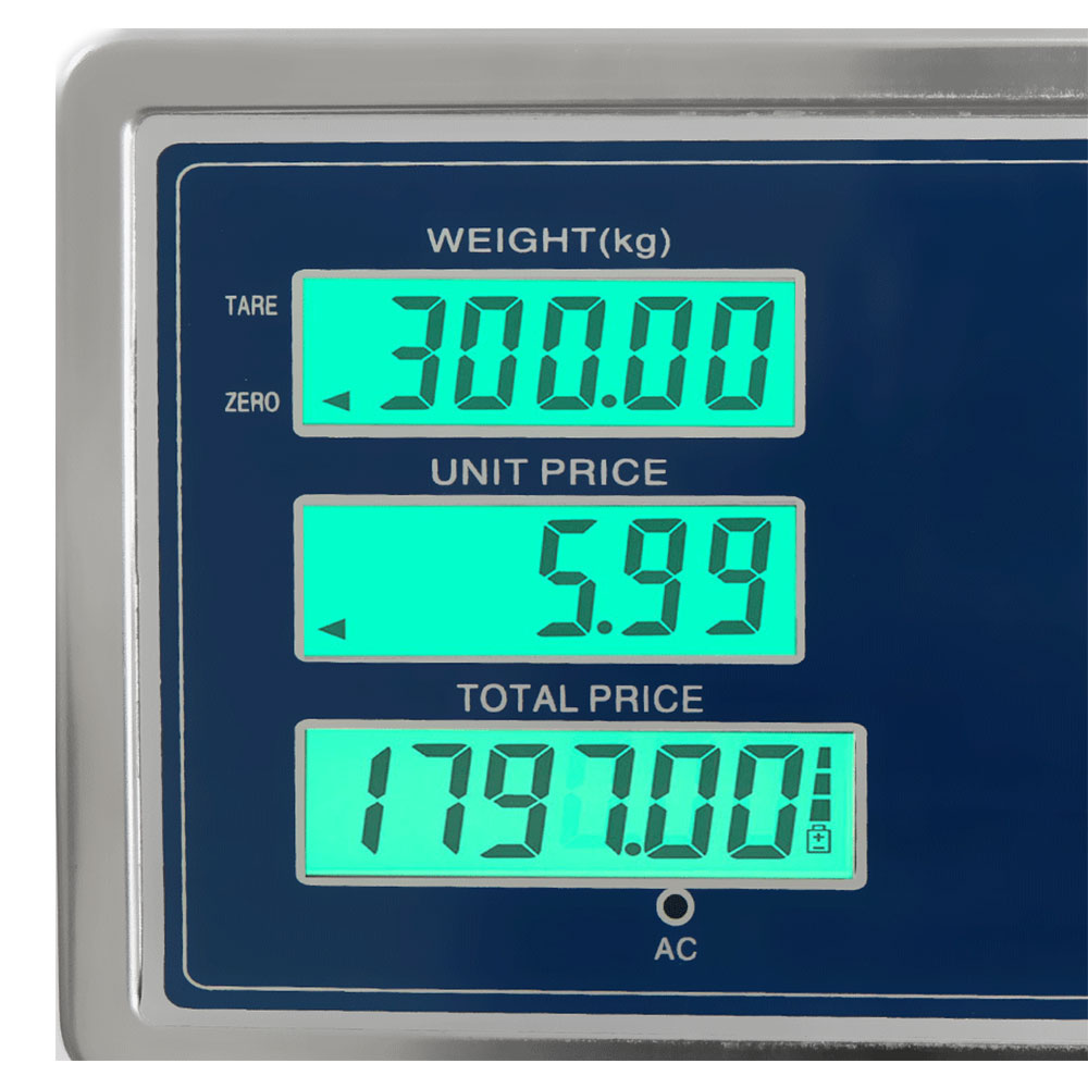 300kg Electronic Digital Platform Scale Computing Postal Shop Scales Weight โ image 3
