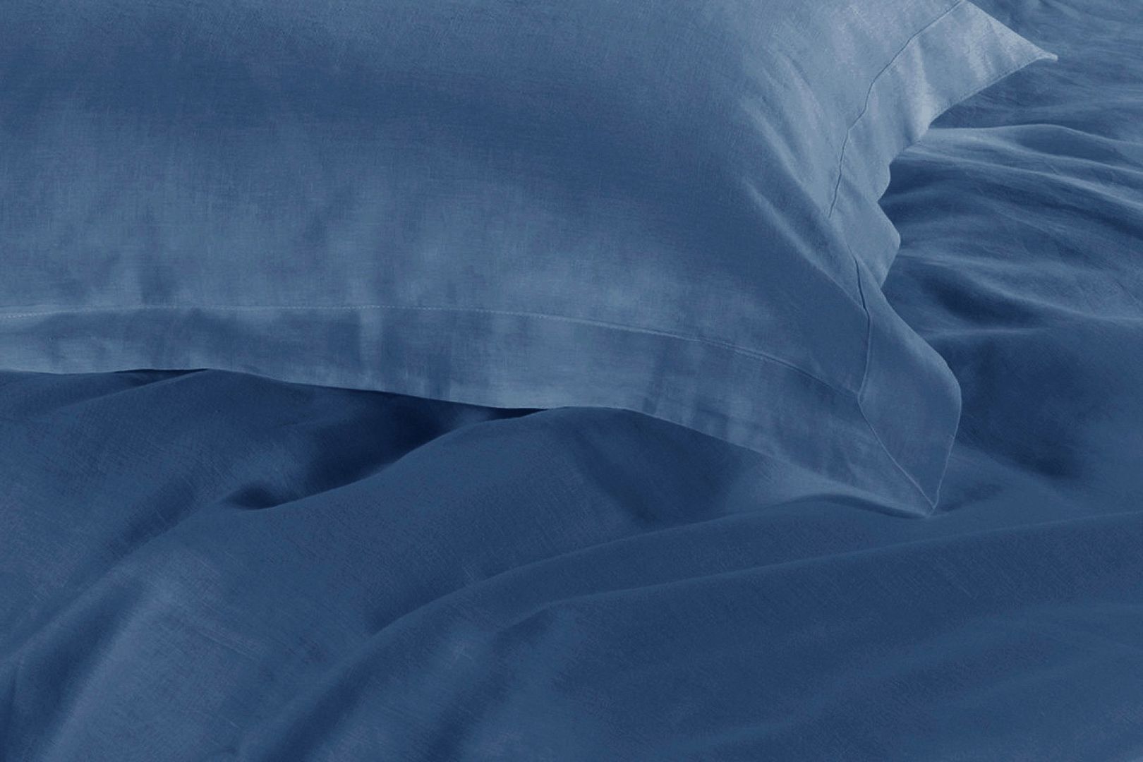 1000TC Tailored Super King Size Quilt/Duvet Cover Set - Greyish Blue โ image 3