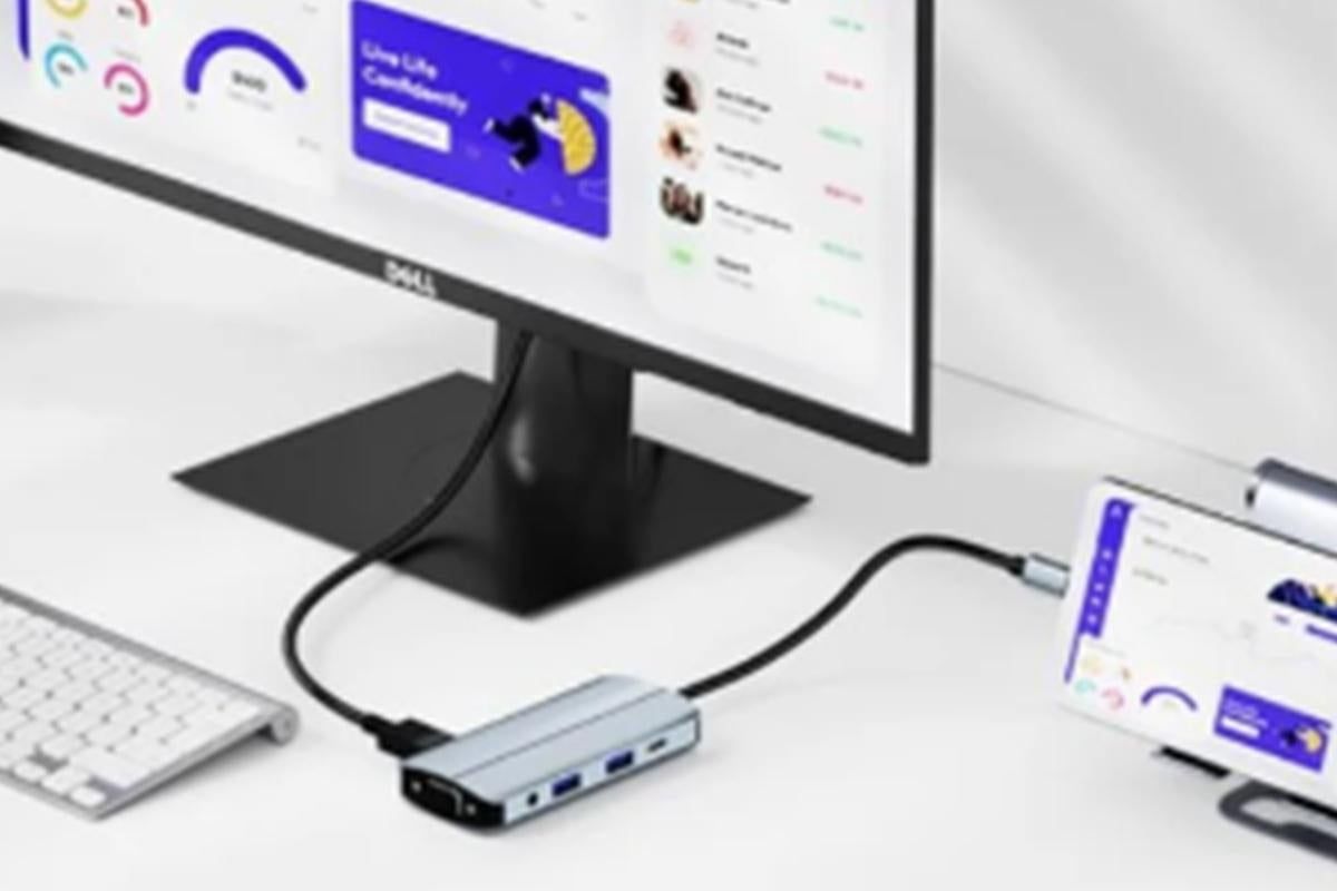 8-in-1 Docking Station Type-C to HDMI Multi-Display USB-C Hub PD 100W โ image 5