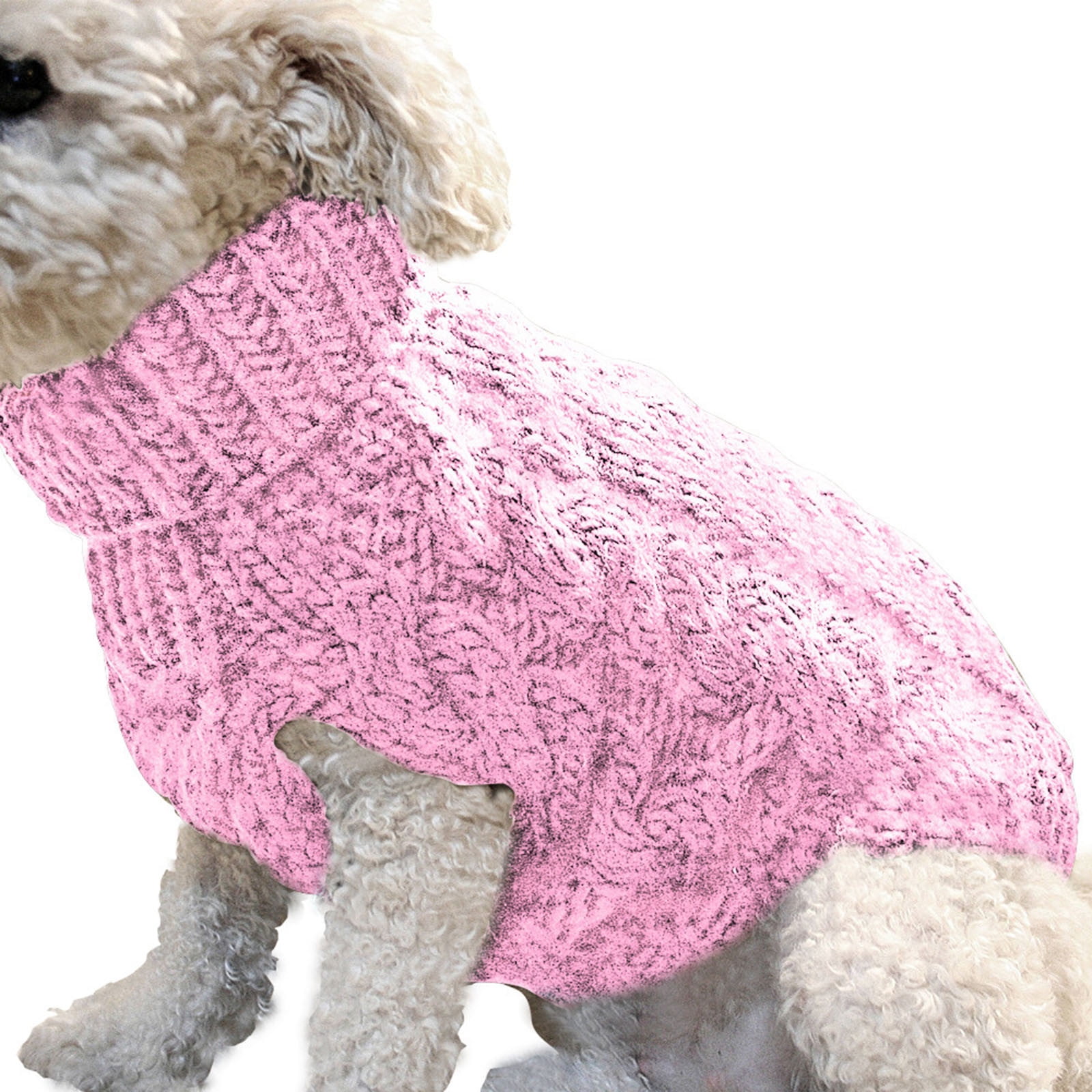 Dog Sweater for Small Medium Dogs, Warm Comfortable Winter Pet Clothes, Cute Knitted Sleeveless Pet Sweaters for Puppies, Cats, Dog Apparel & Accessories M