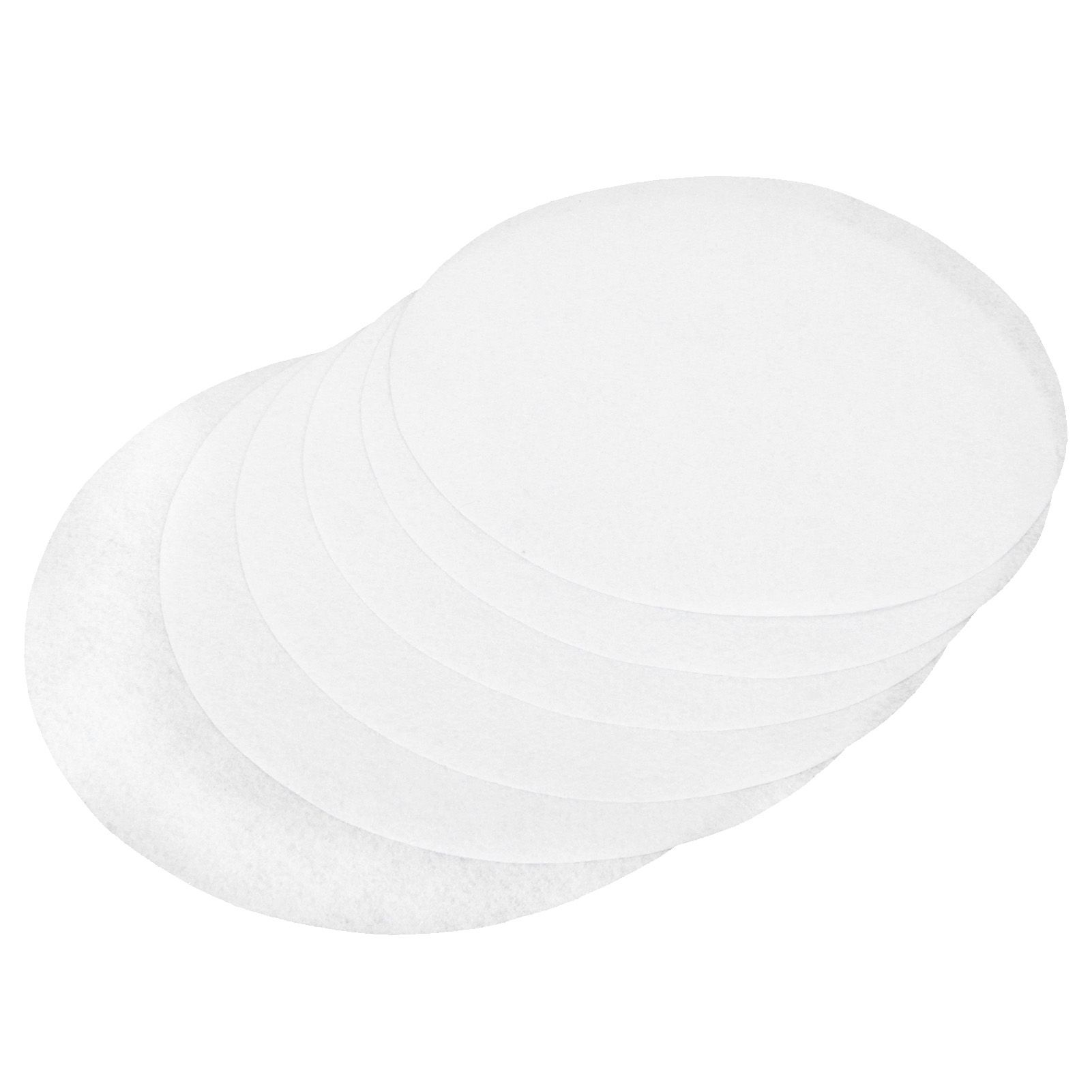 Felt Dish Protection Pad AntiFriction Storage Separator Insulation Mat Food Plate Porcelain Divider(White 24PCS) — image 6