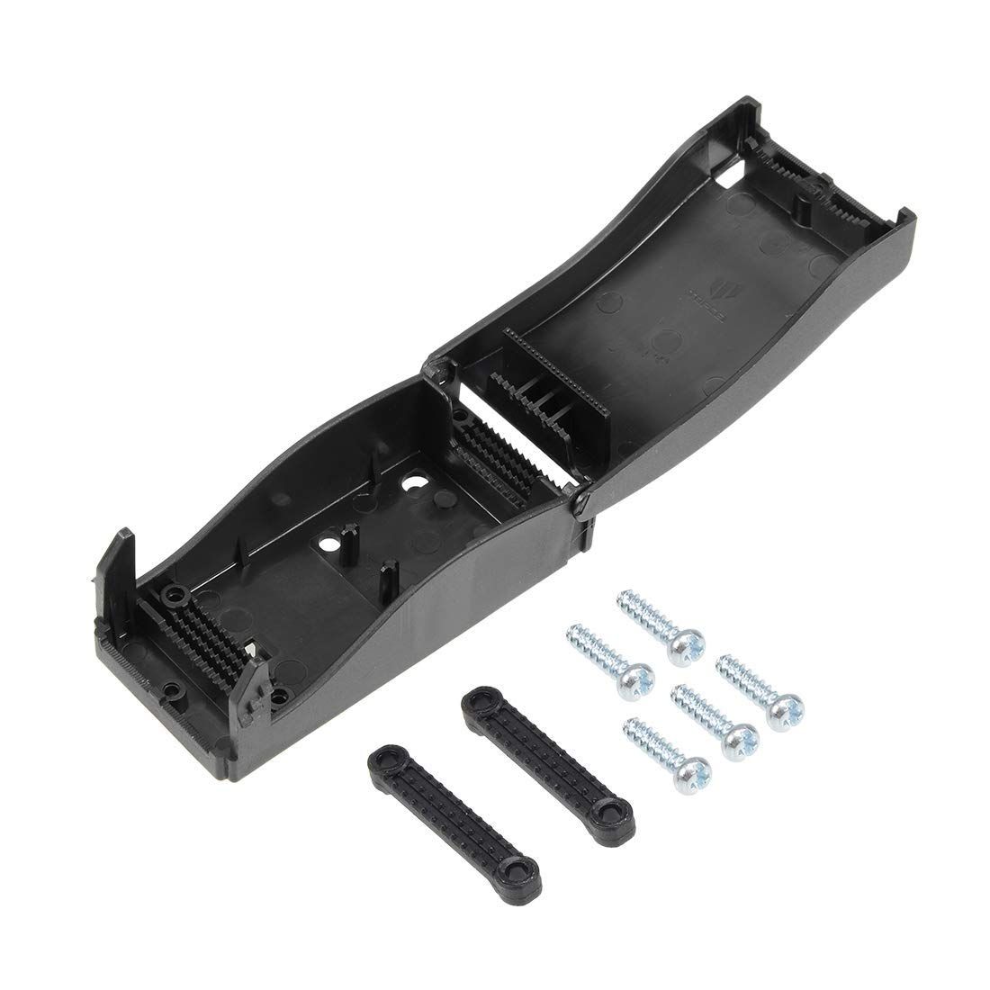 Two or three terminal block junction box TB-02 quick self-locking P02/923/PA terminal junction box black — image 2