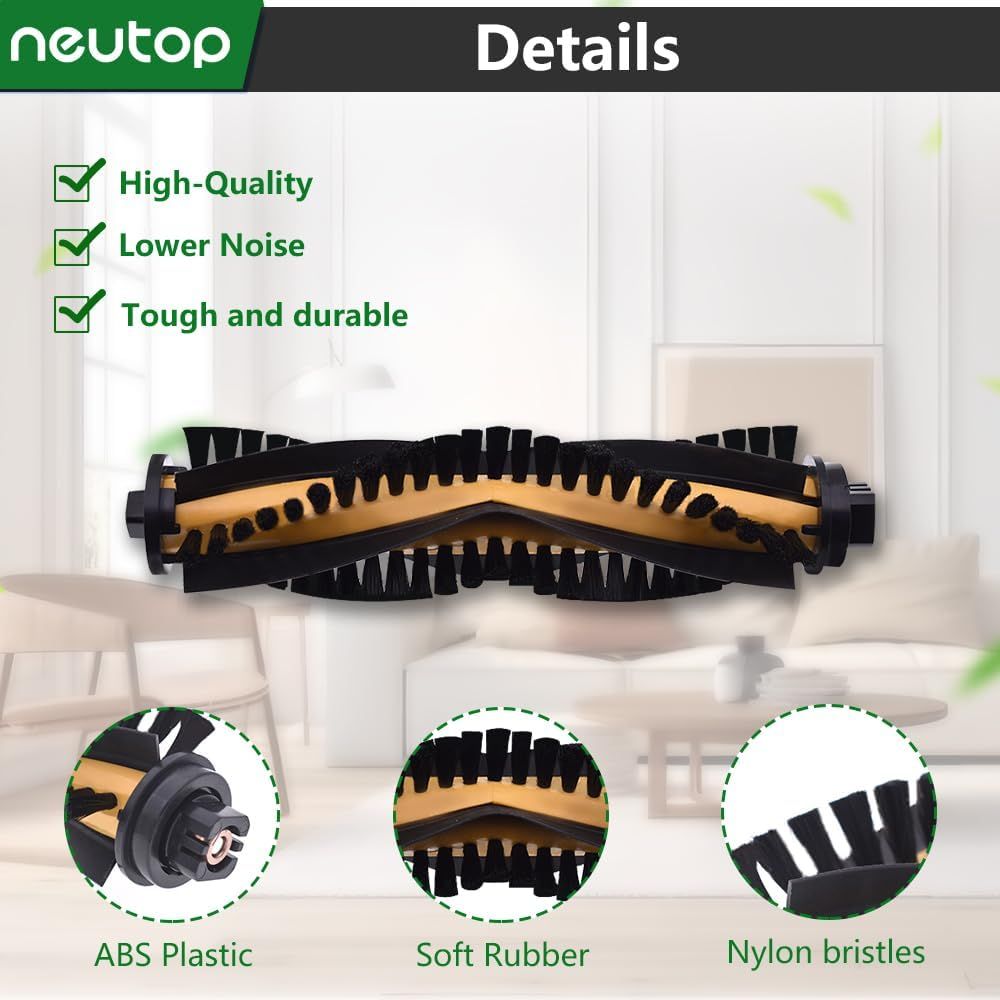 Brush Rollers Replacement Compatible with Ecovacs Deebot N79S N79 DN622 DN622.11 DN622.31 N79W N79se and Deebot 500 DC3G Robotic Vacuum Cleaners, 3-Pack — image 3