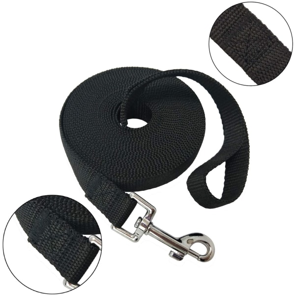 Training Leash for Small and Medium Dogs, Dog Leash for Dog/Puppy for Recall Training, Camping-Black 10 × 2M_max — image 3