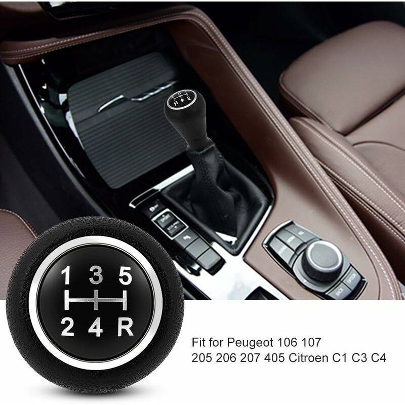 5 Speed Gear Shift Knob For Peugeot 106 107 205 206 207 405 Cit-ROen C1 C3 C4 — image 4