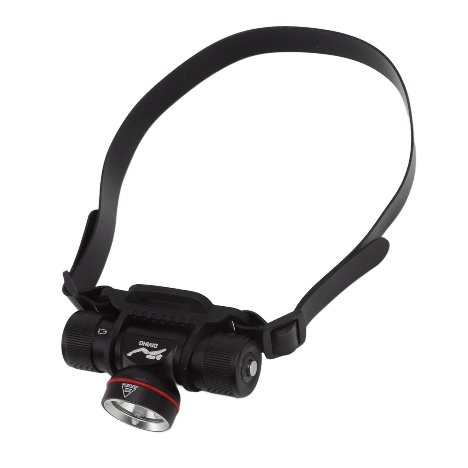 Diving Headlamp 1500LM Yellow Light LED Diving Head Lamp IPX8 Waterproof Underwater 80m Depth Headlight — image 3