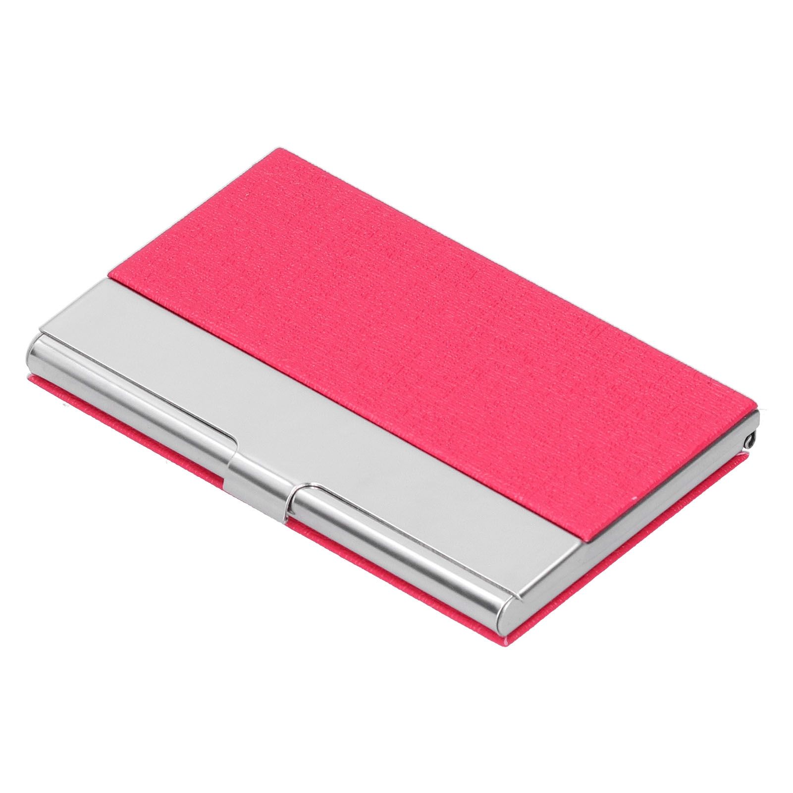 Business Card Holder Stainless Steel Name Card Case for Traveling and Business SuppliesRed 701# — image 6