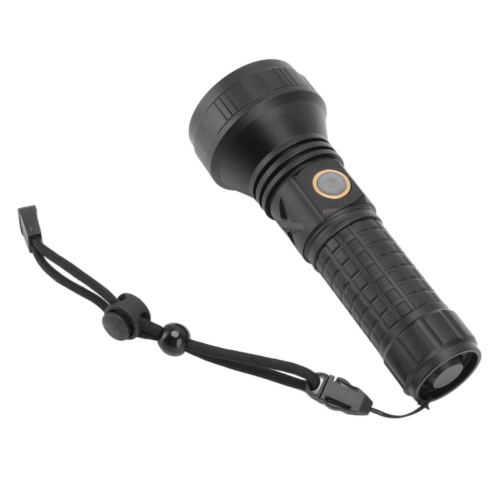 Flashlight Aluminum Alloy 8000lm Three Light Modes Waterproof Flashlight for Household Emergency Camping Hiking Traveling — image 5