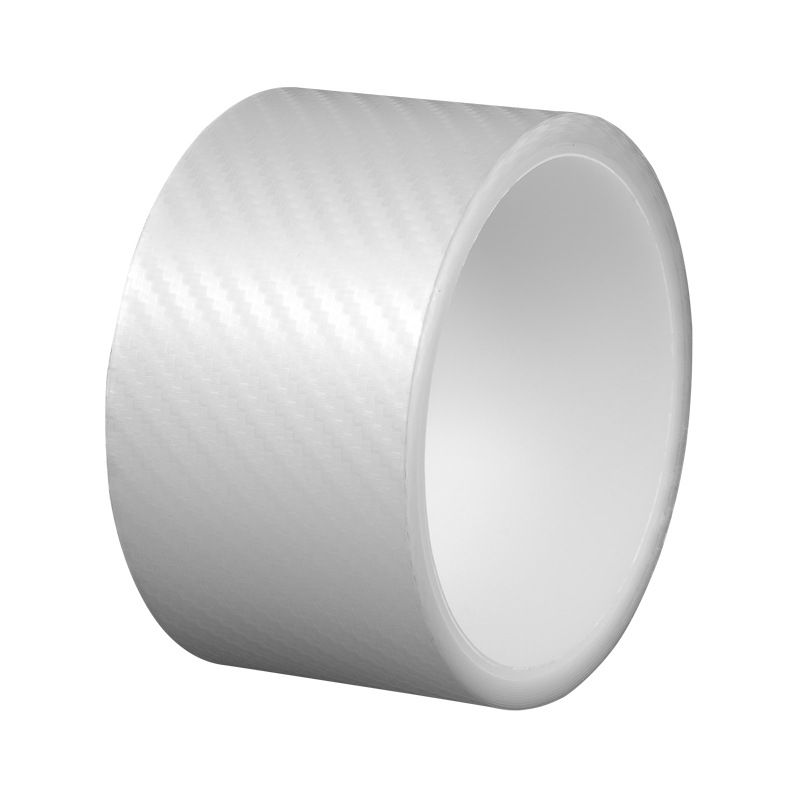 Car Door Protection Strip Wu dayi Carbon Fiber 3x3m Thickened carbon fiber transparent sticker [pvc] 5cm width* 3m length
