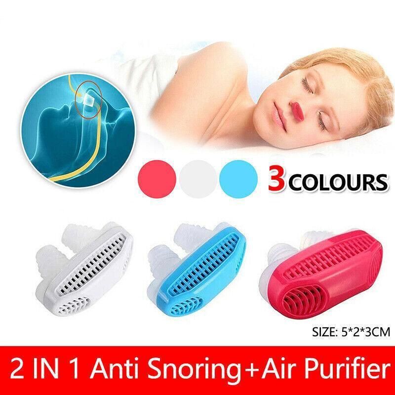 Anti Snore Silicone Nasal Dilators Apnea Aid Stop Snoring Nose Clip Stopper Au โ image 2