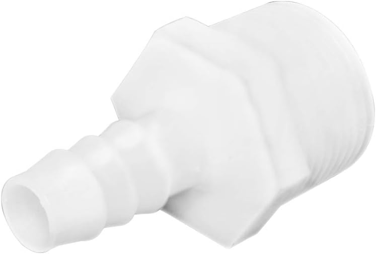 Plastic Hose Barb Fittings 1/2" Barb X 1/2" NPT Male Thread Adapter Connector Pipe Fittings (pack of 6) — image 4