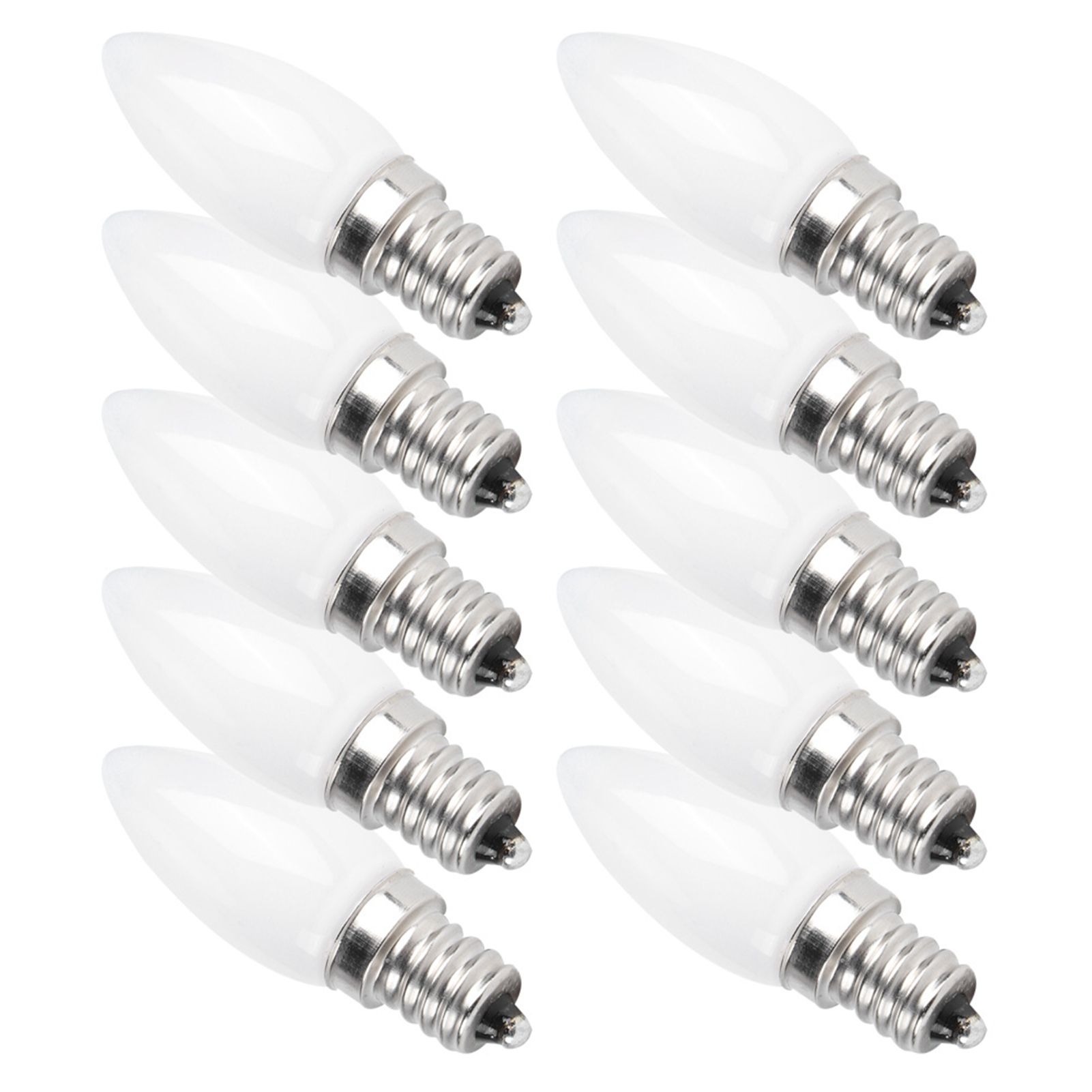 10pcs E12 LED Bulb 1.5W Warm White Lamp for Chandelier Ceiling Light Wall Lamp Home Lighting AC 110V — image 5