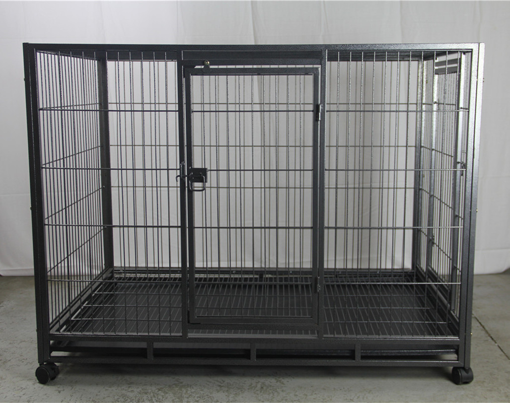 YES4PETS XL Pet Dog Cat Cage Metal Crate Kennel Portable Puppy Cat Rabbit House — image 4