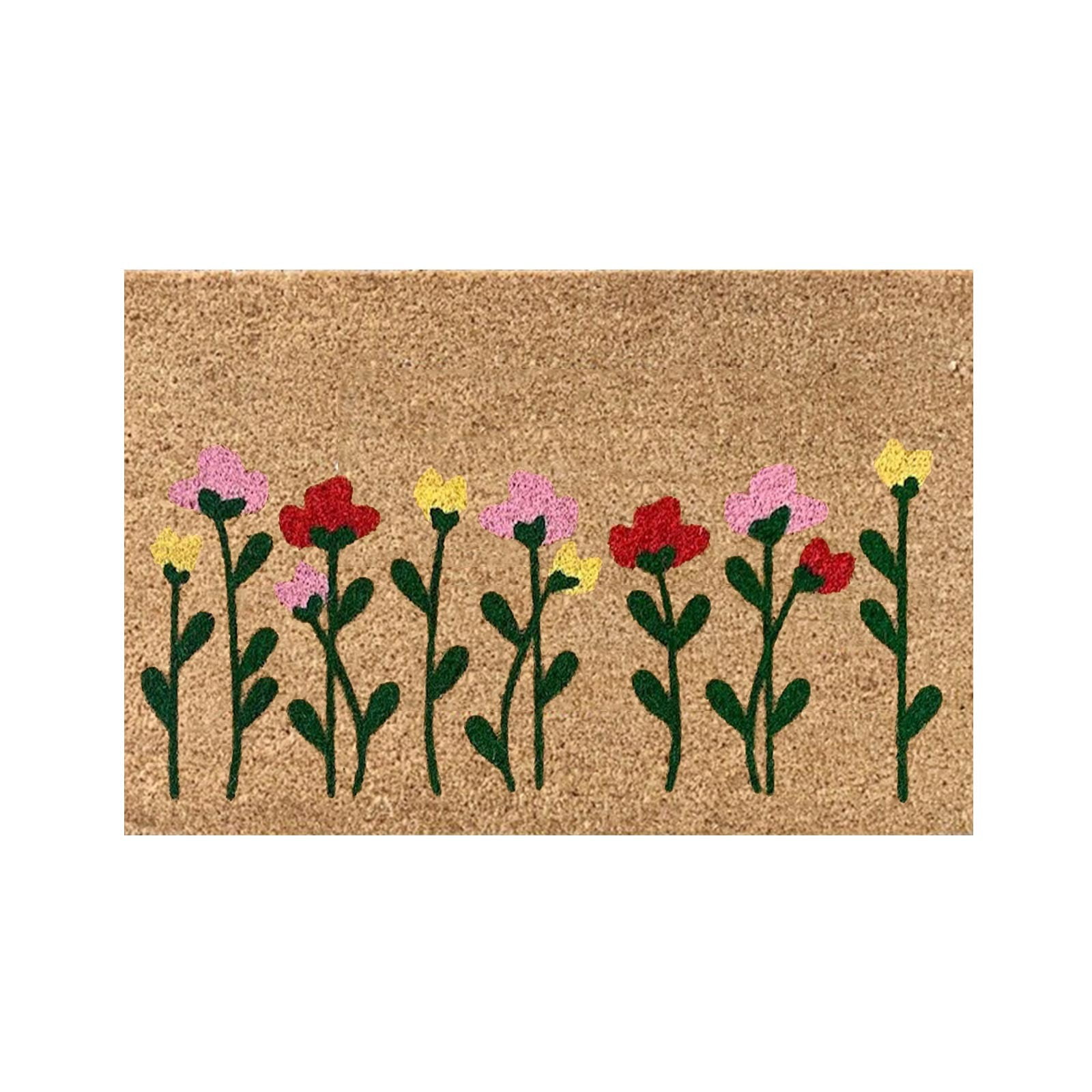 16x24 inch Doormats for Outdoor Entrance Home Waterproof Floor Mat Outdoor Rug Front Door Spring Mat Floor Decor Outdoor Summer Decor Spring Rugs Mat for Front — image 5