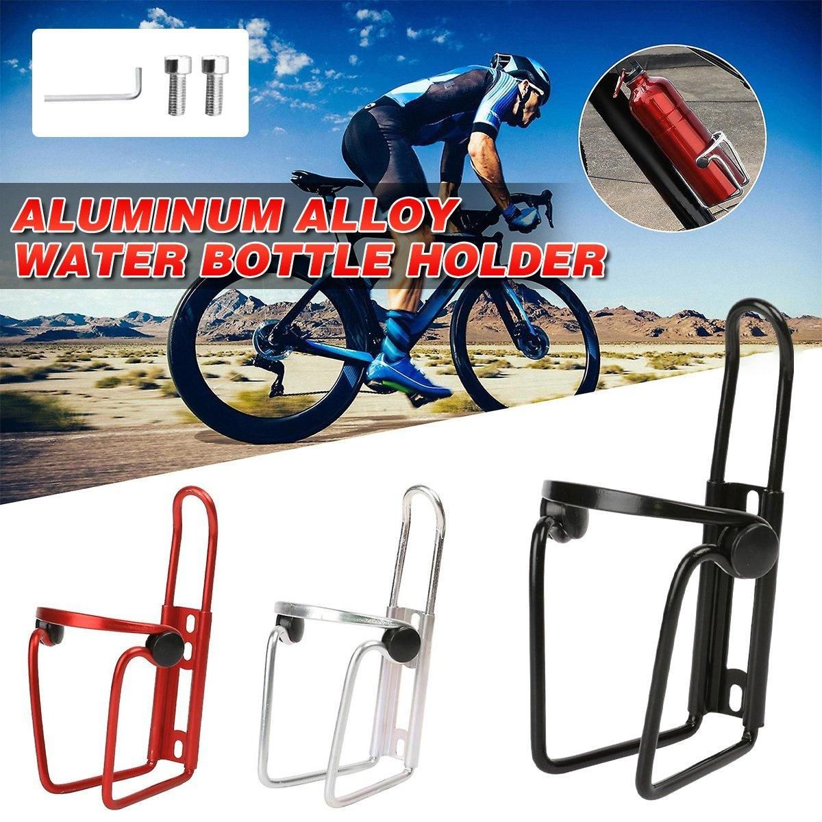 Durable Aluminum Alloy Water Bottle Holder for MTB Bike Bicycle Cycling Cage - Silver โ image 2