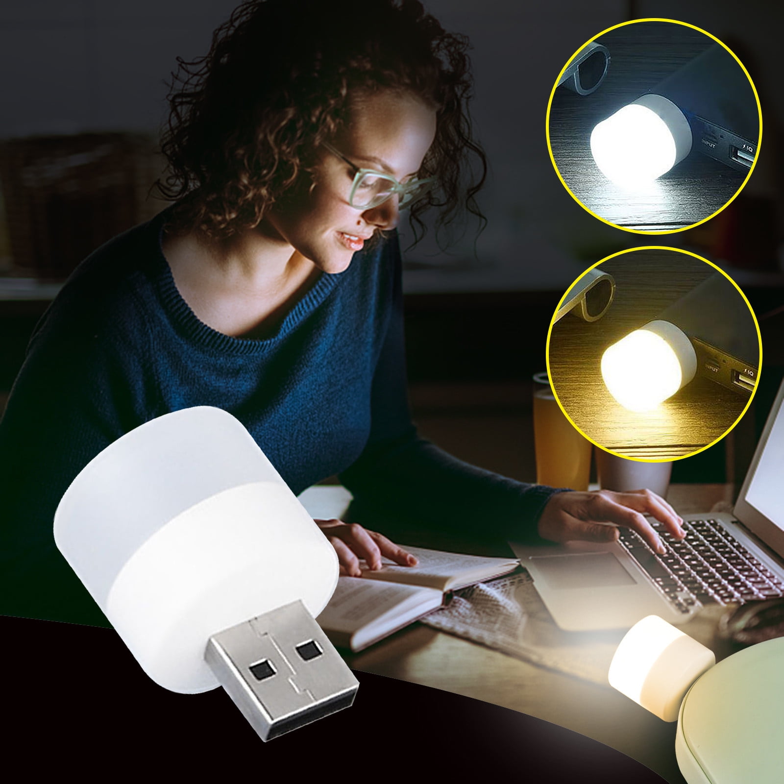 Power Bank Power Outage Emergency Light Beige — image 5