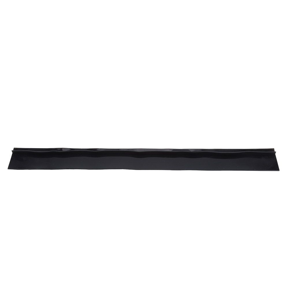 1pc Silicone Gap Strip Oil Resistant Stove Kitchen Counter Cap Filler Sealing Cover Black