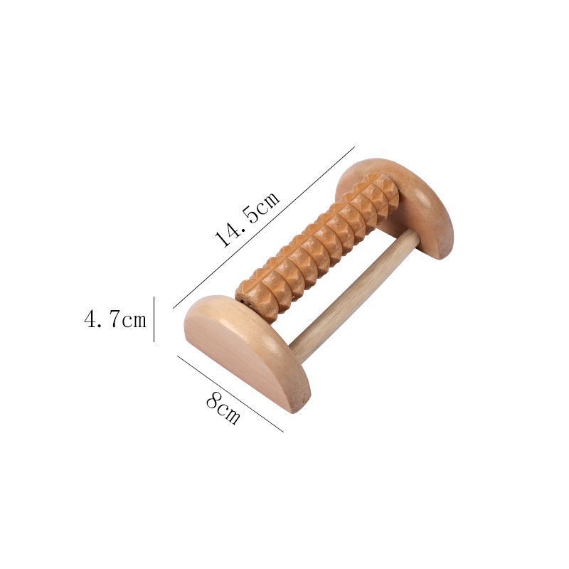 Roller Type Foot Acupoint Massager, Single Row Design, Relieve Tired Soles