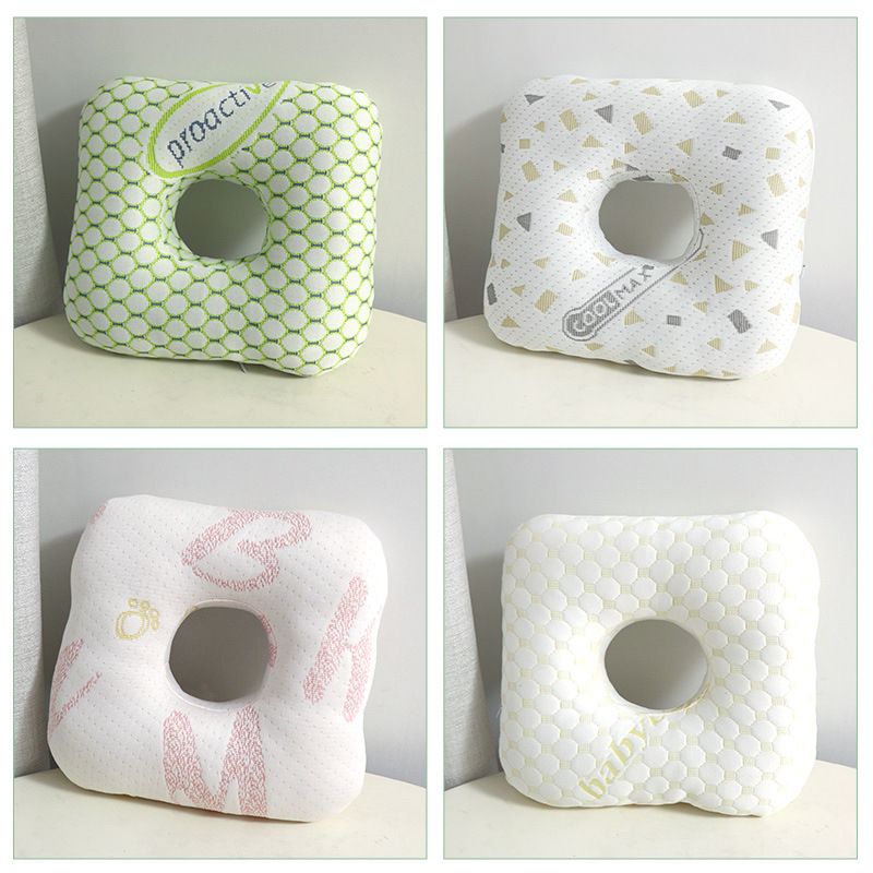 Light Green Ear Piercing Pillow - Soft Side Sleeper Cushion with Hollow Center for Pressure Relief, Post-Piercing Care & Comfortable Napping โ image 2