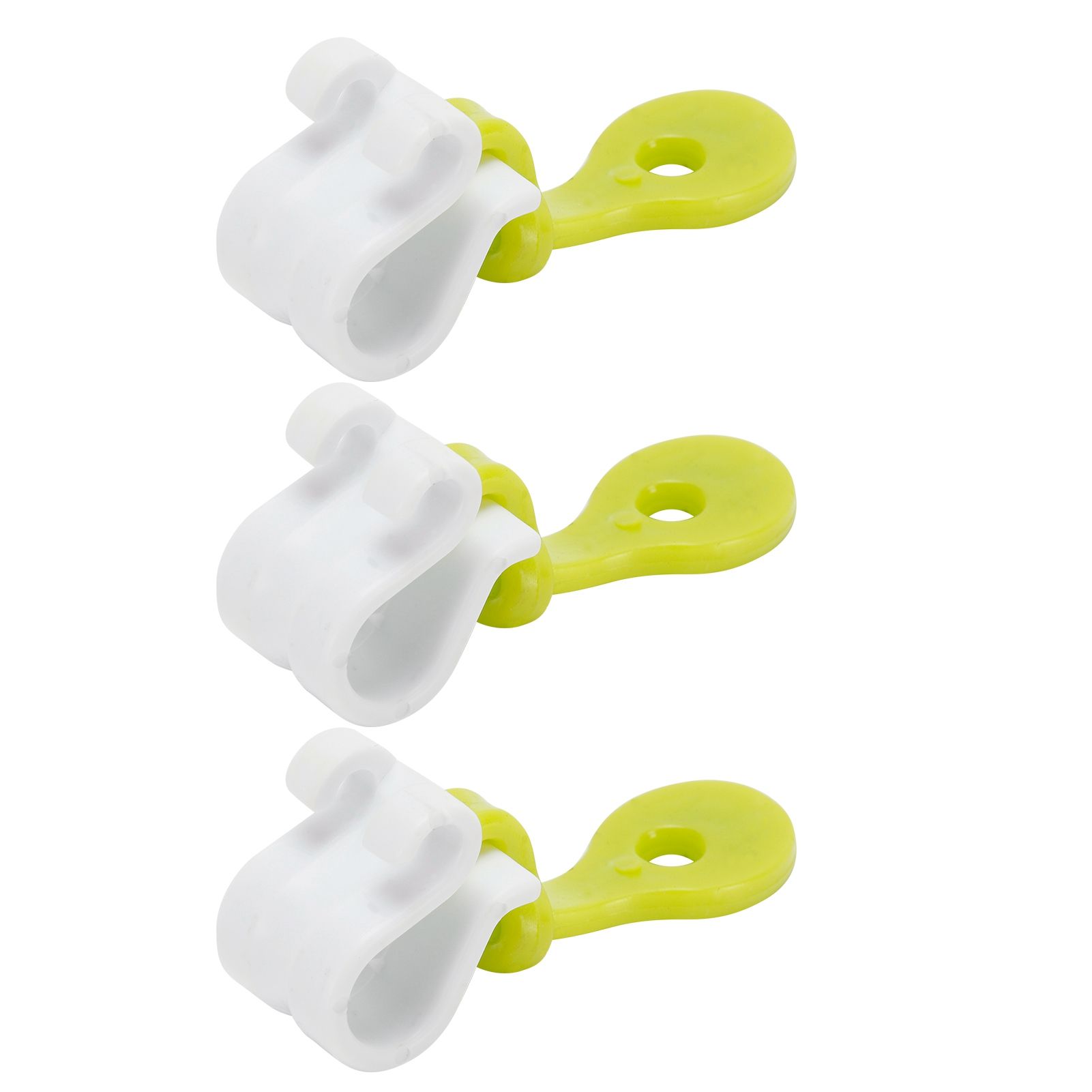 3Pcs Pastry Bag Clips Reusable Icing Bag Tie Buckles Fondant Cake Decorating Tool — image 2