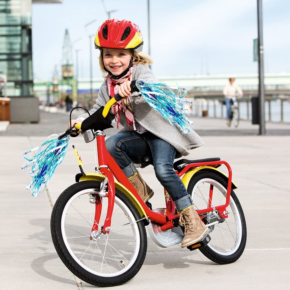 1 Pair Kids Bike Handlebar Streamers, Children Scooter Handlebar Colorful Tassel Ribbon Bicycle Grips Baby Carrier Accessories β image 5