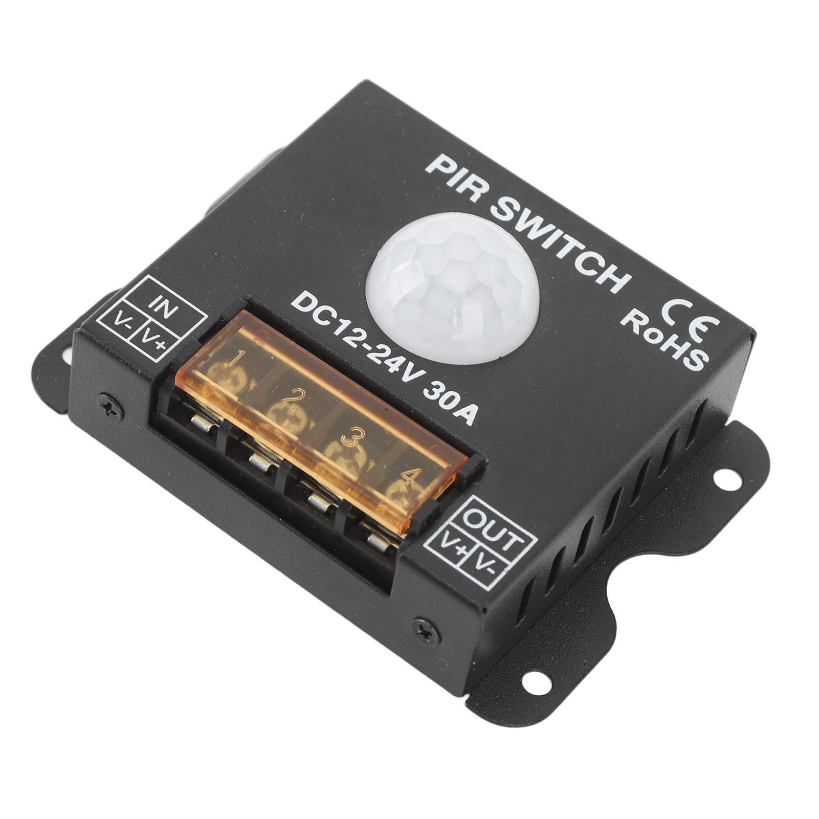 PIR Switch Motion Sensor LED Human Infrared Sensing Controller for Light Strip Outdoor DC12‑24V 30A — image 5