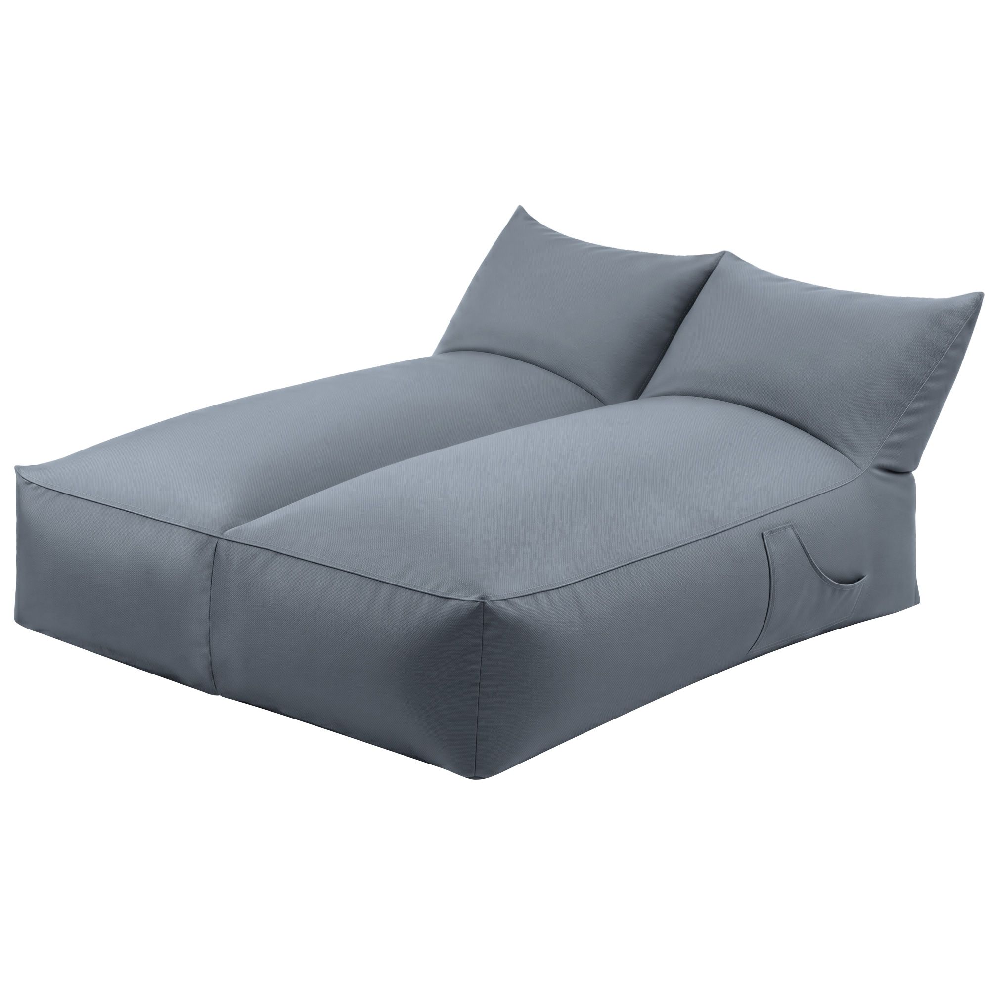 Artiss Outdoor Bean Bag Chair Cover (No Filler) 2 Seater Beanbag Lounge Sofacover Adults Splash-Proof Large Bean Bag Cover for Patio Poolside Relaxing Indoor