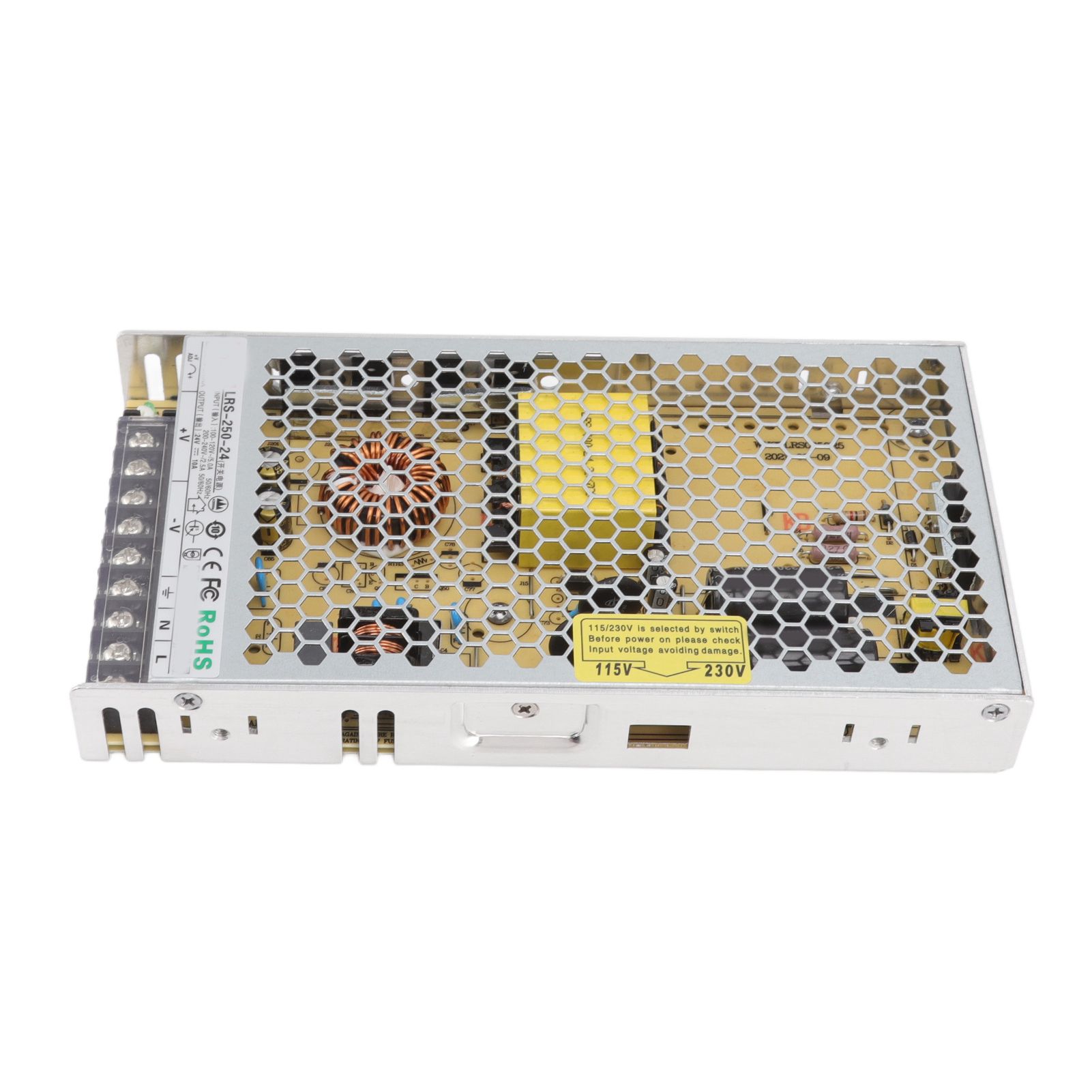 LRS 24V Switching Power Supply Adapter Solenoid Valve Sensor for LED Wall Light 100‑120V 200‑240V 250W 10A — image 6
