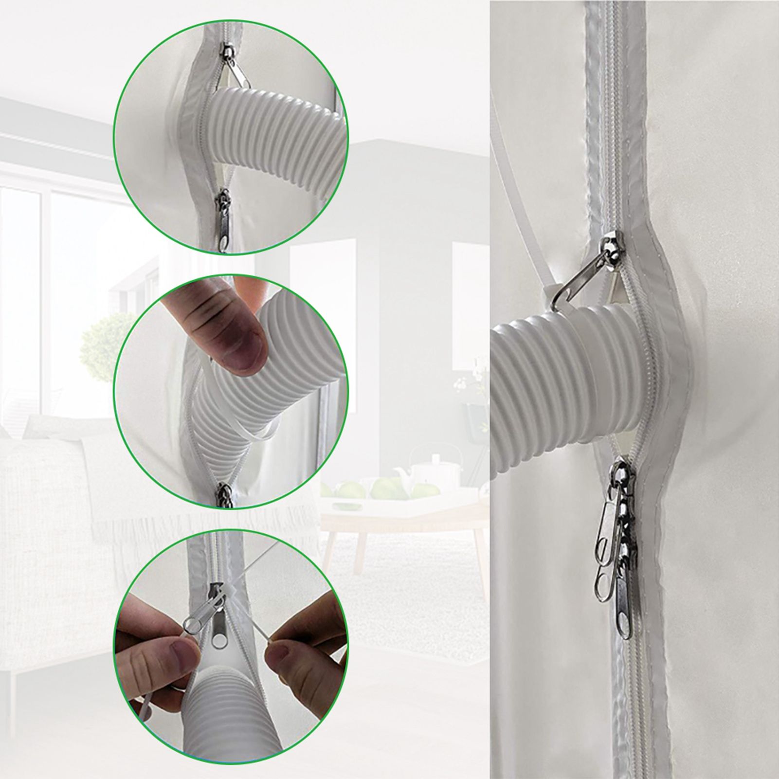 Door Seal for Portable Air Conditioner and Tumble Dryer Easy Installation Door โ image 3
