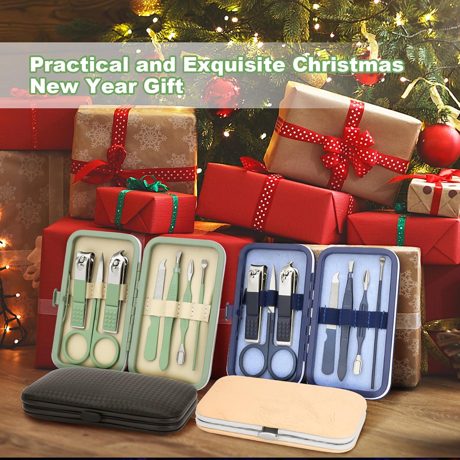 Manicure Set-Stainless Steel Nail Care Set-Professional 7 in 1 Ingrown Toenail Clipper Grooming Tool-Pedicure Kit & Toe Nail Cutter-Thick Nail โ image 2