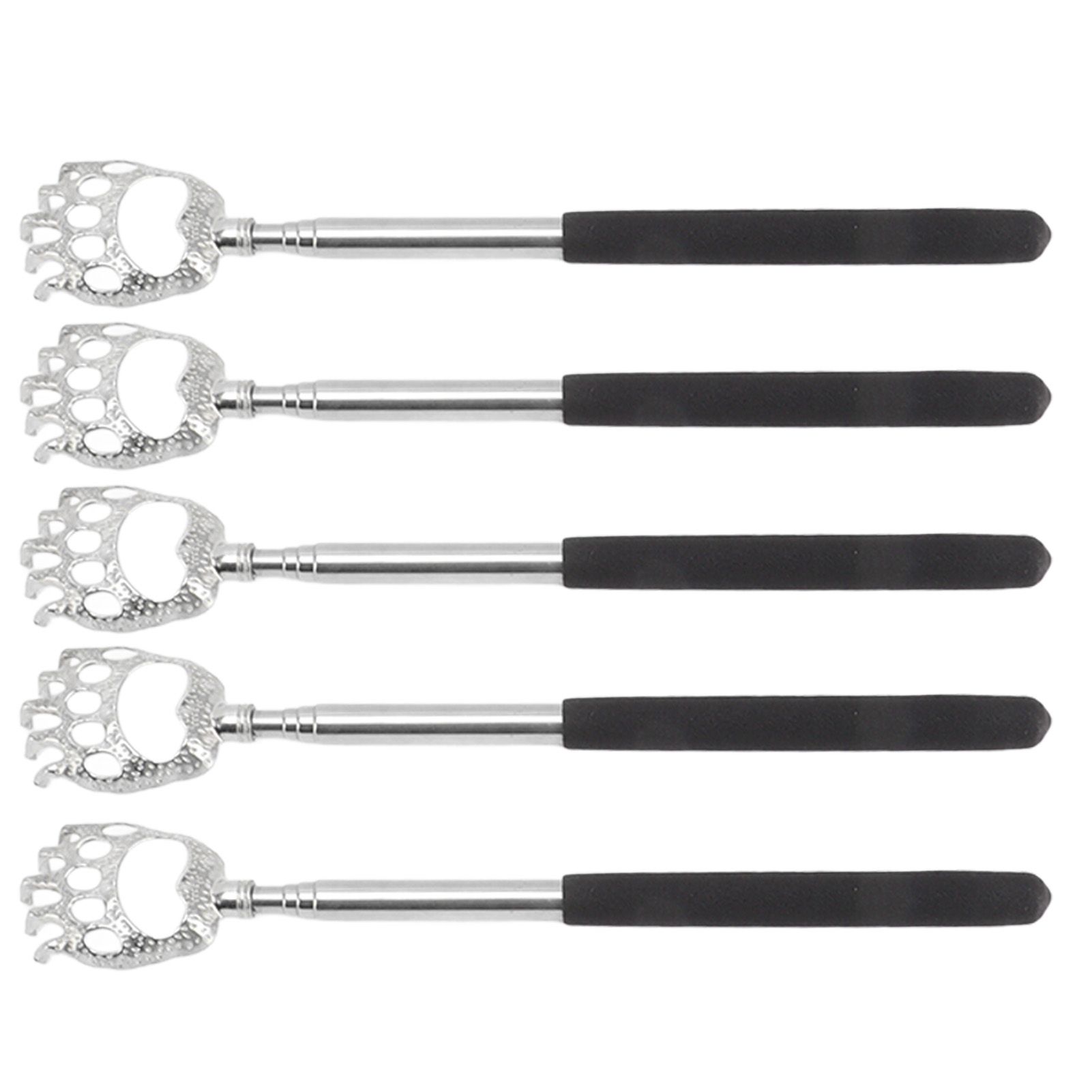 5Pcs Back Scratcher Telescopic Back Scratchers Stainless Steel for Head Body Arm โ image 3