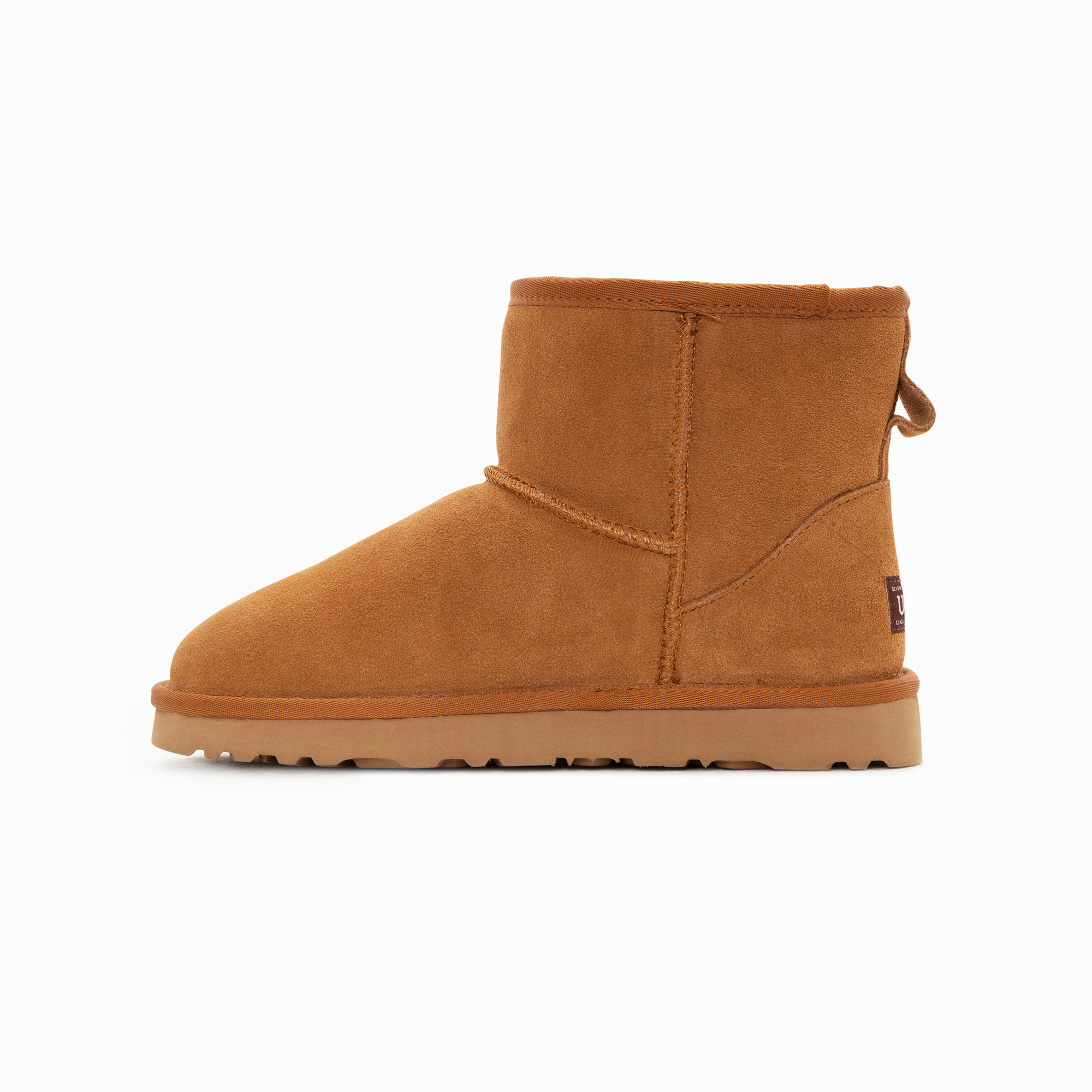 Ugg Boots Genuine Australian Sheepskin Unisex Mini Classic Suede (Chestnut, EU43) — image 4