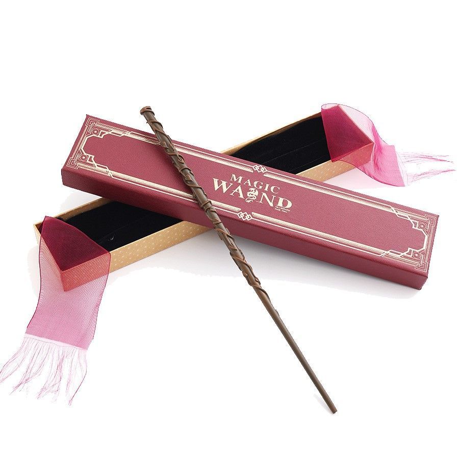 Fine Crafted Wizard Wand, Integrated Metal Support Frame, Christmas Party Accessory, Style 16, Red Gold Stamping Ribbon Gift Box — image 2